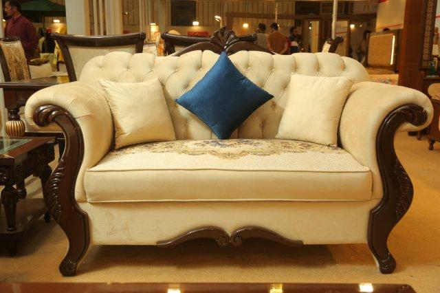 Luna Ivory Dream 2-Seater Sofa