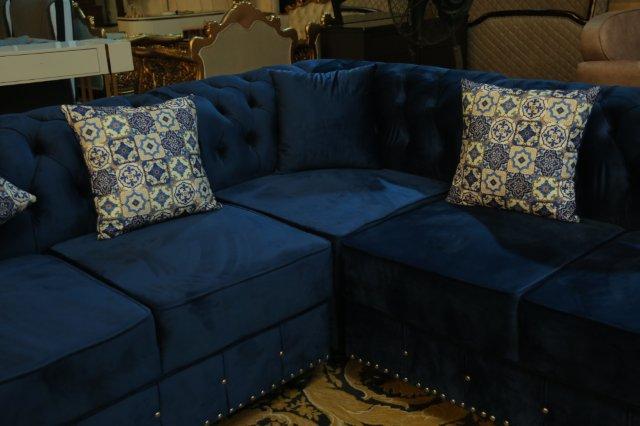 Azure Comfort L-Shaped Sofa