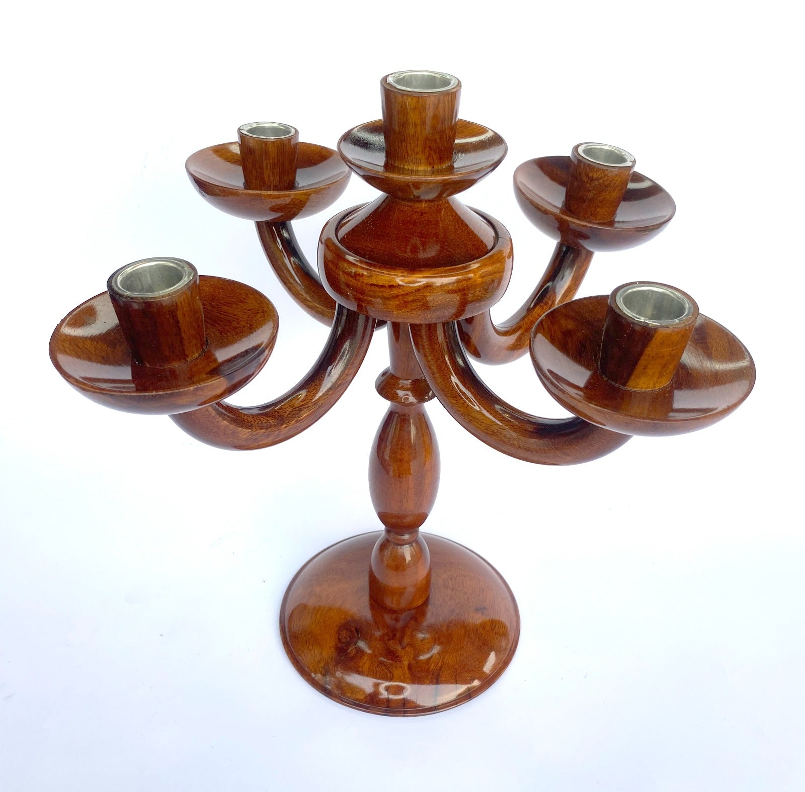 Wooden Candle Stand with