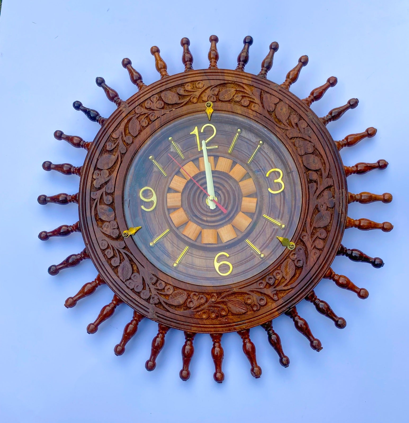 Wooden Wall Clock